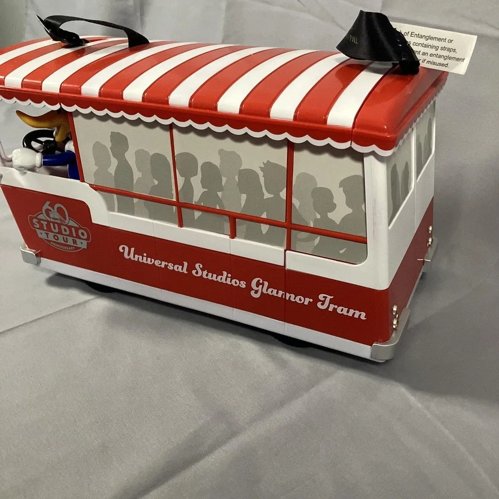 Universal Studios‎ Glamor Tram Popcorn Bucket 60th Anniversary Woody Woodpecker